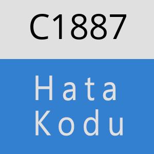 C1887 hatasi