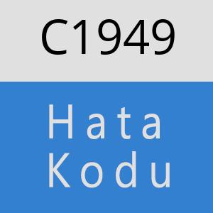 C1949 hatasi