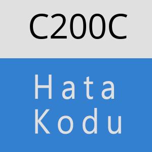 C200C hatasi