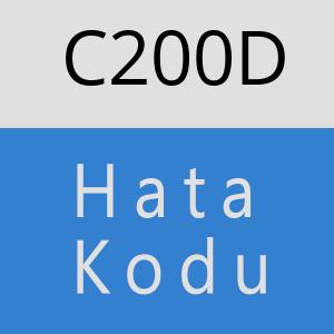 C200D hatasi