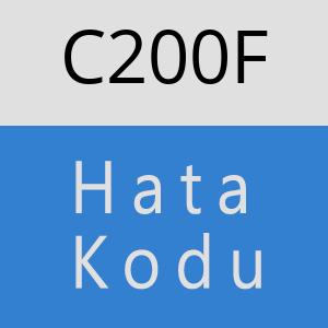 C200F hatasi