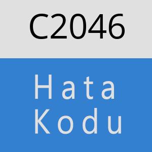 C2046 hatasi