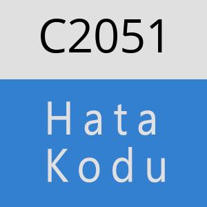 C2051 hatasi