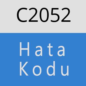 C2052 hatasi