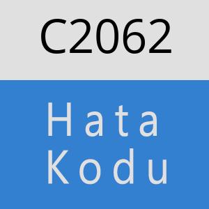 C2062 hatasi