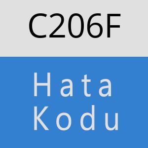 C206F hatasi