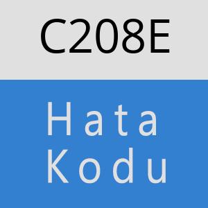 C208E hatasi