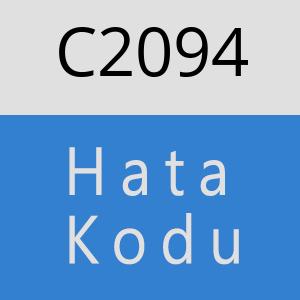 C2094 hatasi