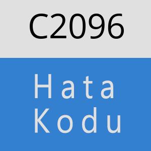 C2096 hatasi