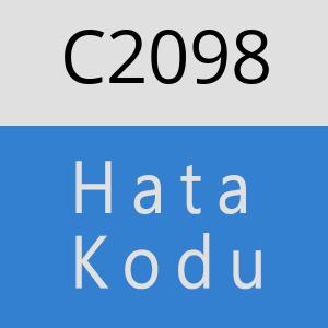 C2098 hatasi