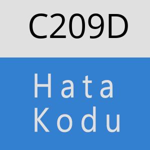 C209D hatasi