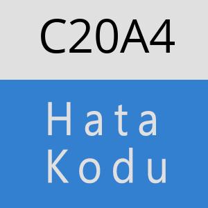C20A4 hatasi