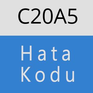 C20A5 hatasi