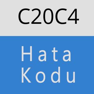 C20C4 hatasi