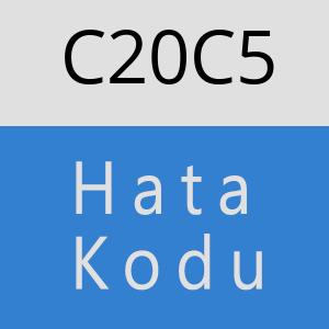 C20C5 hatasi