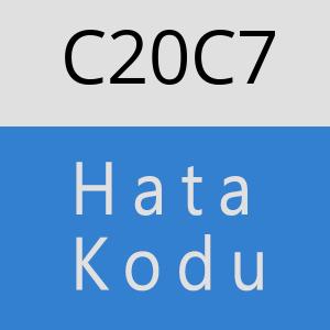 C20C7 hatasi