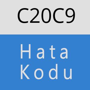 C20C9 hatasi