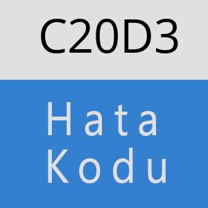 C20D3 hatasi