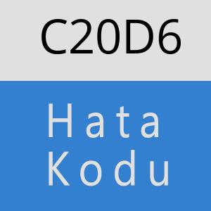 C20D6 hatasi