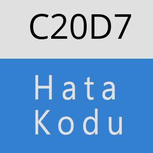 C20D7 hatasi