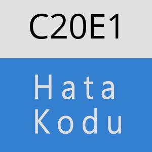 C20E1 hatasi