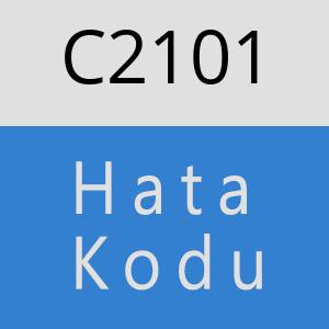 C2101 hatasi