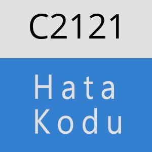 C2121 hatasi