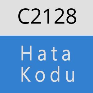 C2128 hatasi