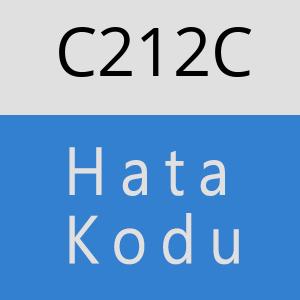 C212C hatasi