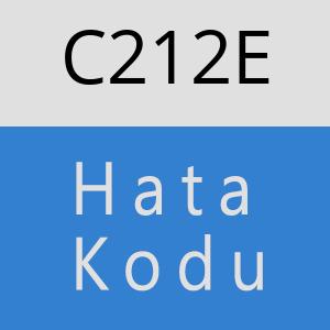 C212E hatasi