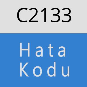 C2133 hatasi