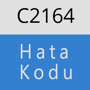 C2164 hatasi