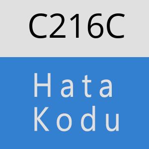 C216C hatasi