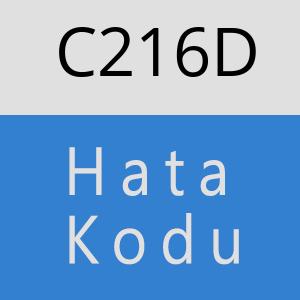 C216D hatasi