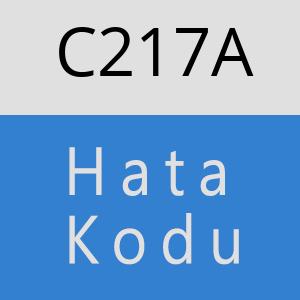 C217A hatasi