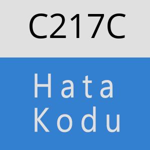 C217C hatasi