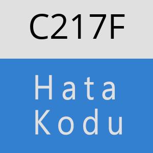 C217F hatasi