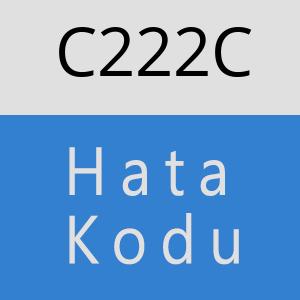 C222C hatasi