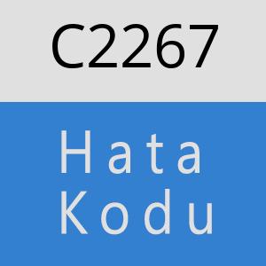 C2267 hatasi