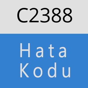 C2388 hatasi