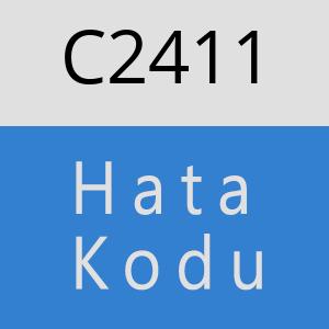 C2411 hatasi