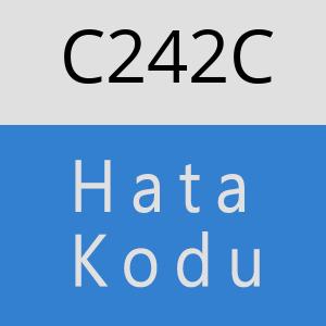 C242C hatasi