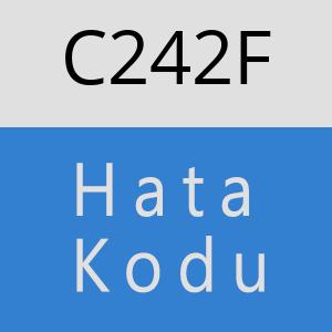 C242F hatasi