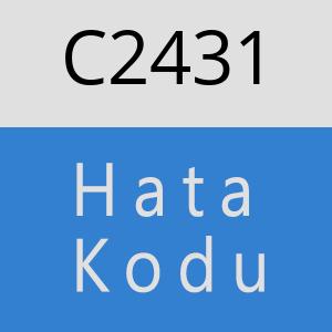 C2431 hatasi