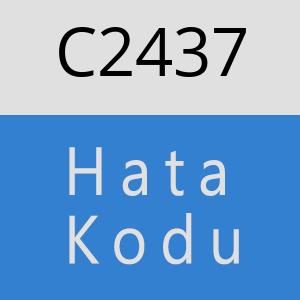 C2437 hatasi