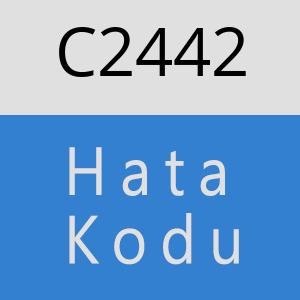 C2442 hatasi