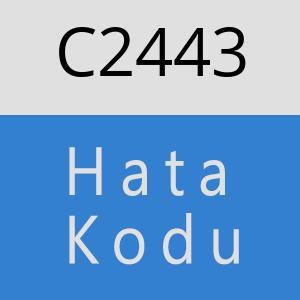 C2443 hatasi