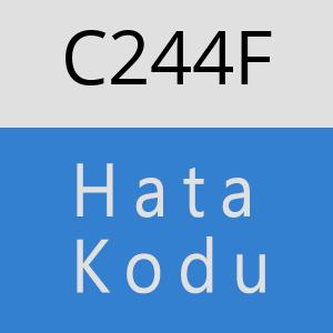 C244F hatasi