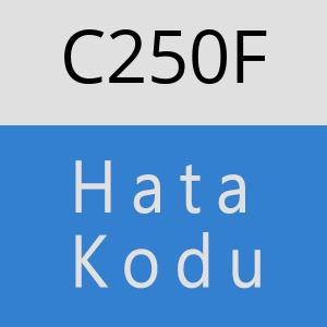 C250F hatasi