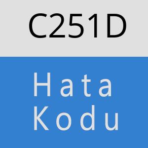 C251D hatasi
